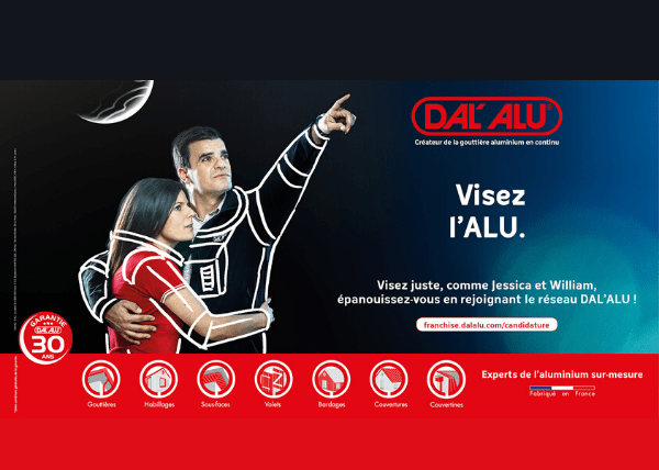 Entreprendre en franchise avec Dal’Alu : William Goncalves et Jessica Legale