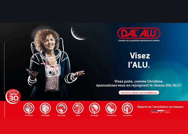 Entreprendre en franchise Dal’Alu : Christine Dufour