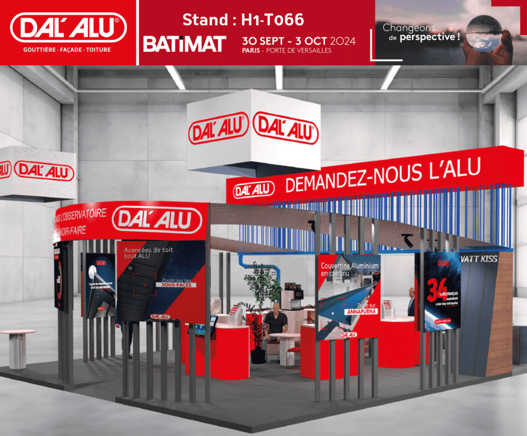 BATIMAT 2024 : vers le double usage des solutions DAL’ALU !