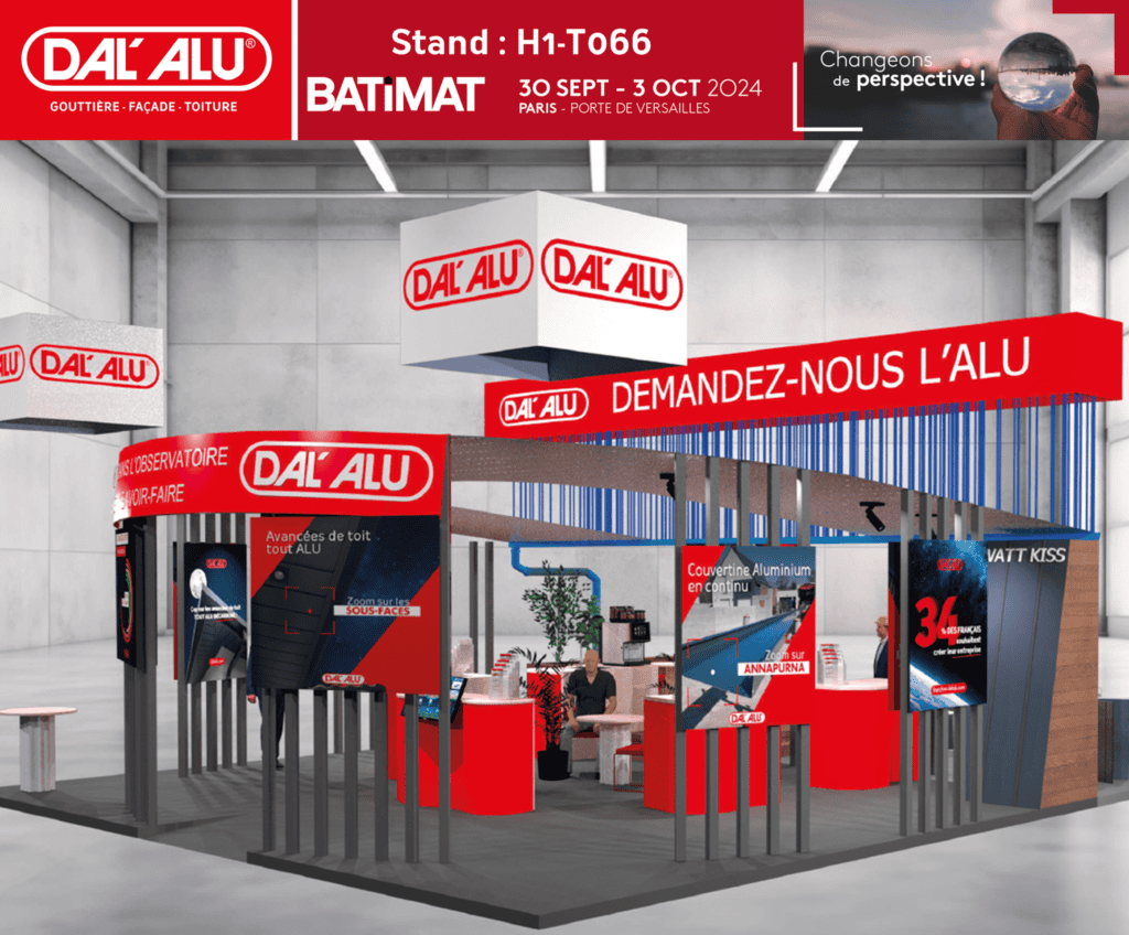 BATIMAT 2024 : vers le double usage des solutions DAL’ALU !
